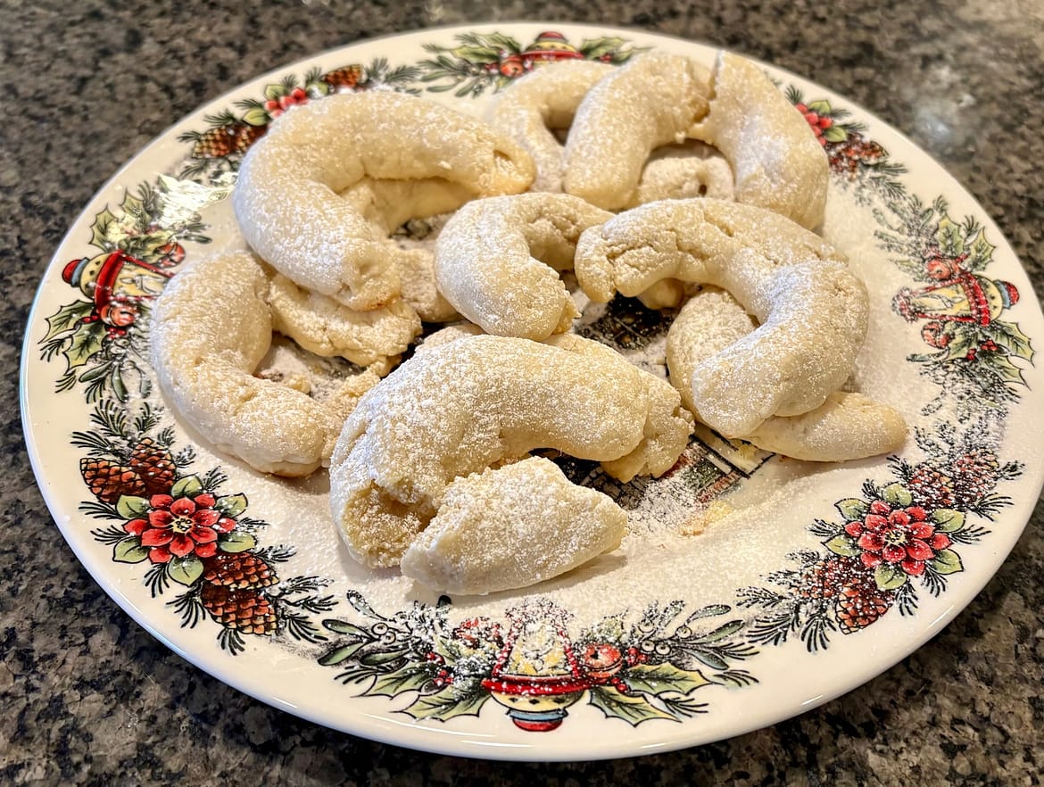 Hazelnut Cookies (or: Almond Cookies That Look Like Crimes Against Cats)