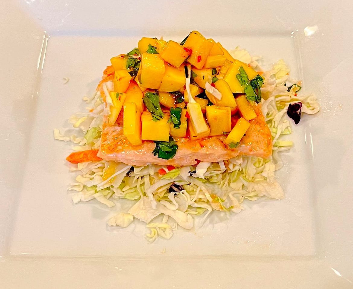 Salmon Mango Bango